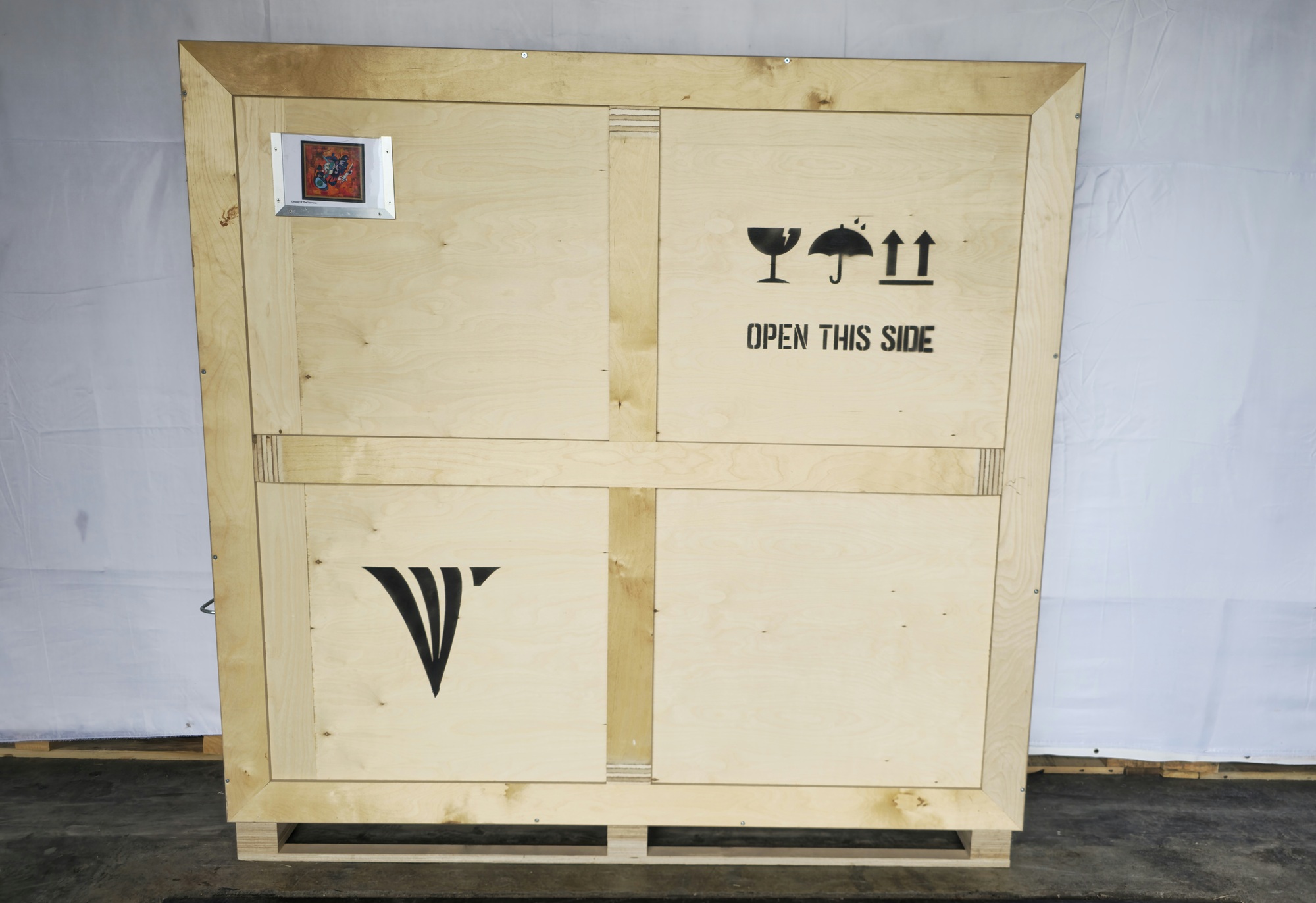 Transportkiste für Das Paar des Universums, 2006