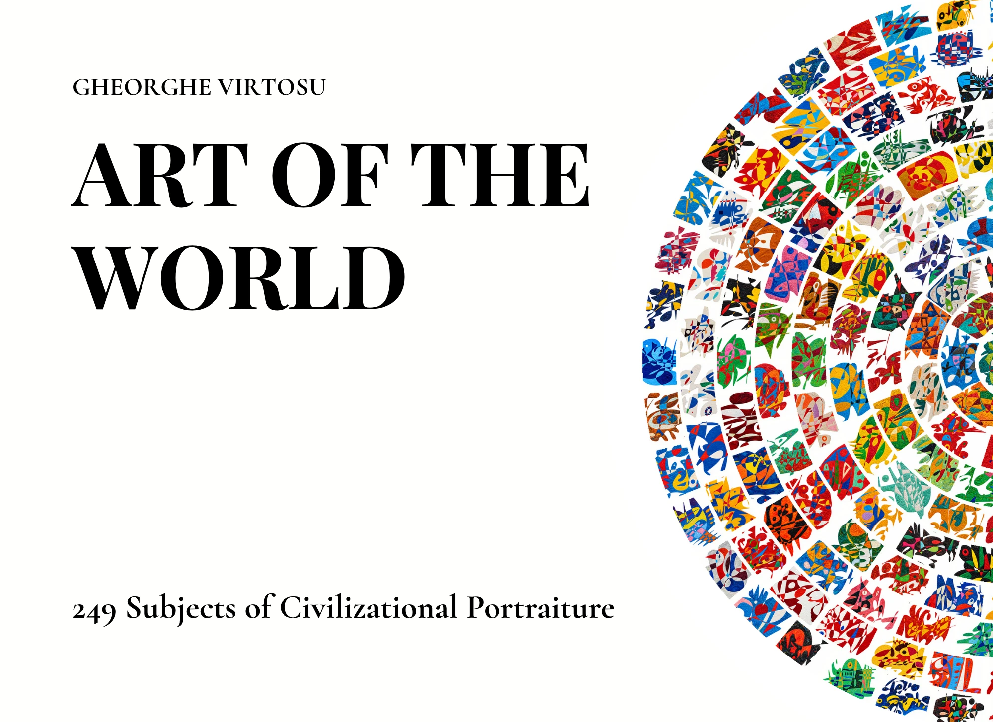 Gheorghe Virtosus zeitgenössisches Kunstprojekt Die Kunst der Welt, präsentiert von El Arte Monumental