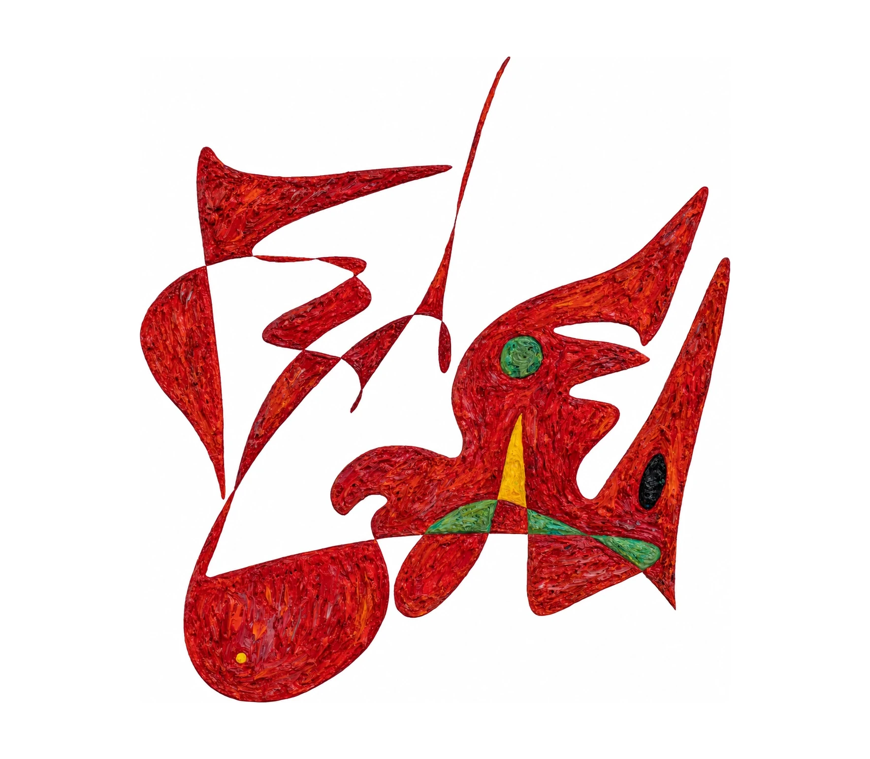 Guinea-Bissau artwork by Gheorghe Virtosu from the Art of the World series