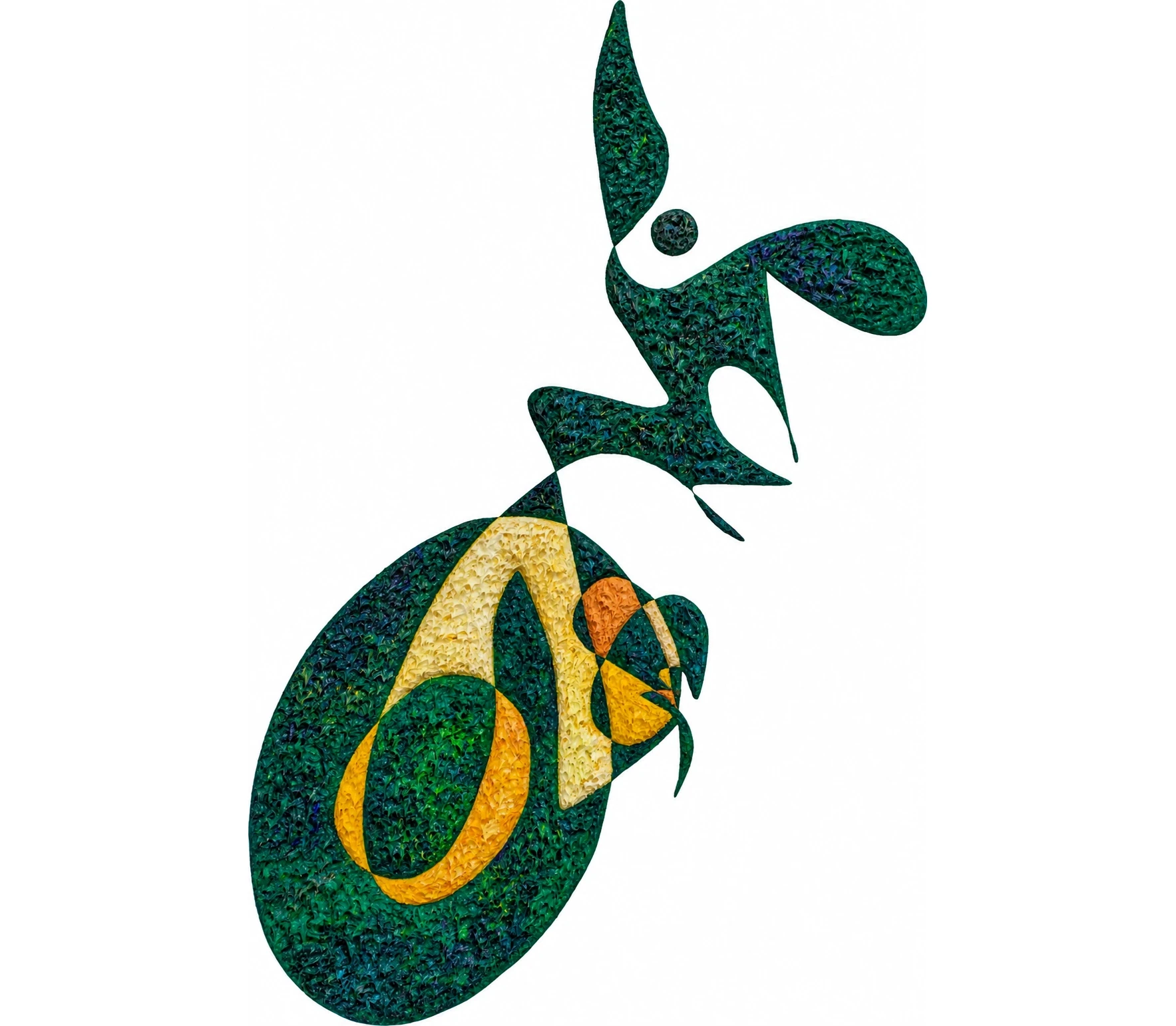 Mauritania artwork by Gheorghe Virtosu from the Art of the World series