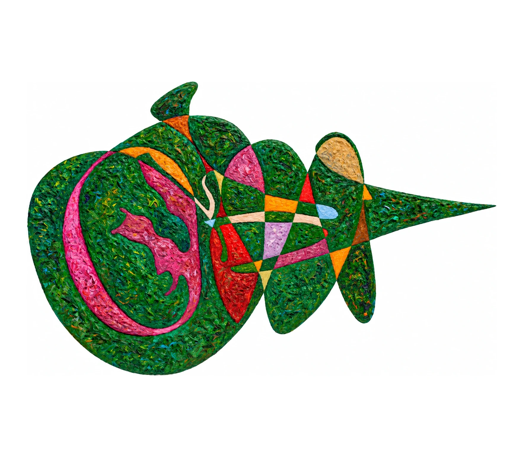 Turkmenistan artwork by Gheorghe Virtosu from the Art of the World series