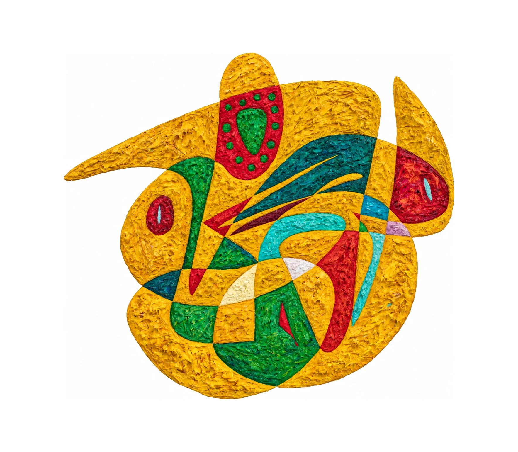 Guinea artwork by Gheorghe Virtosu from the Art of the World series