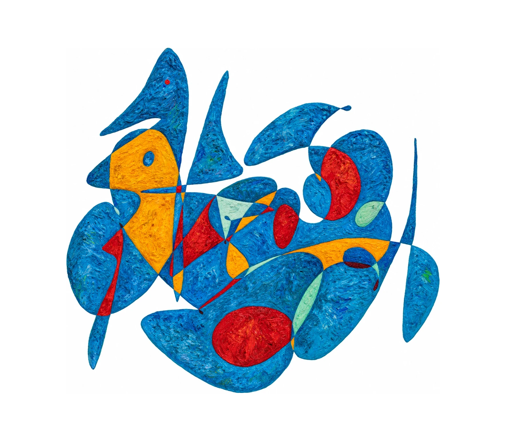 Eritrea artwork by Gheorghe Virtosu from the Art of the World series