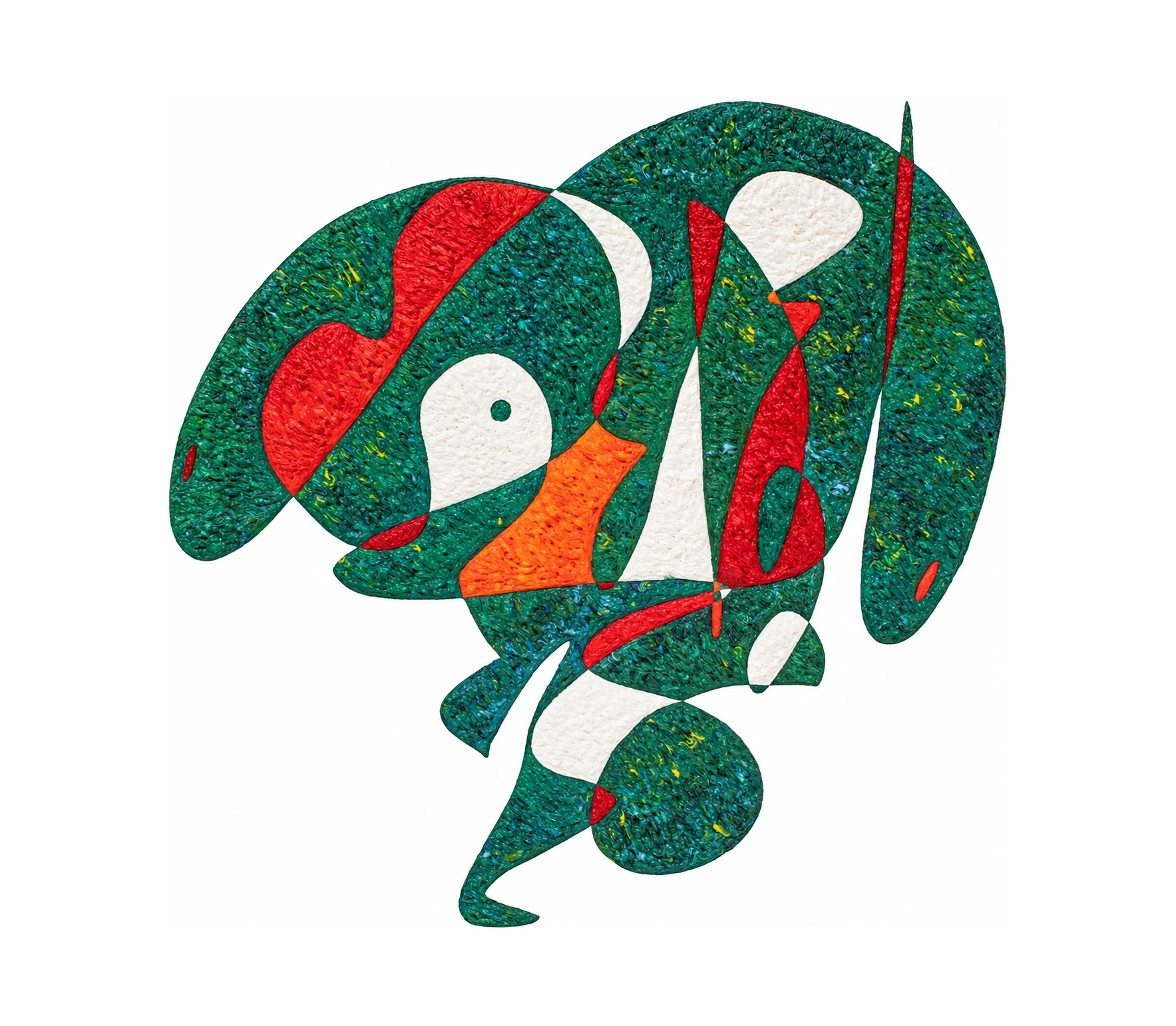 Madagascar artwork by Gheorghe Virtosu from the Art of the World series