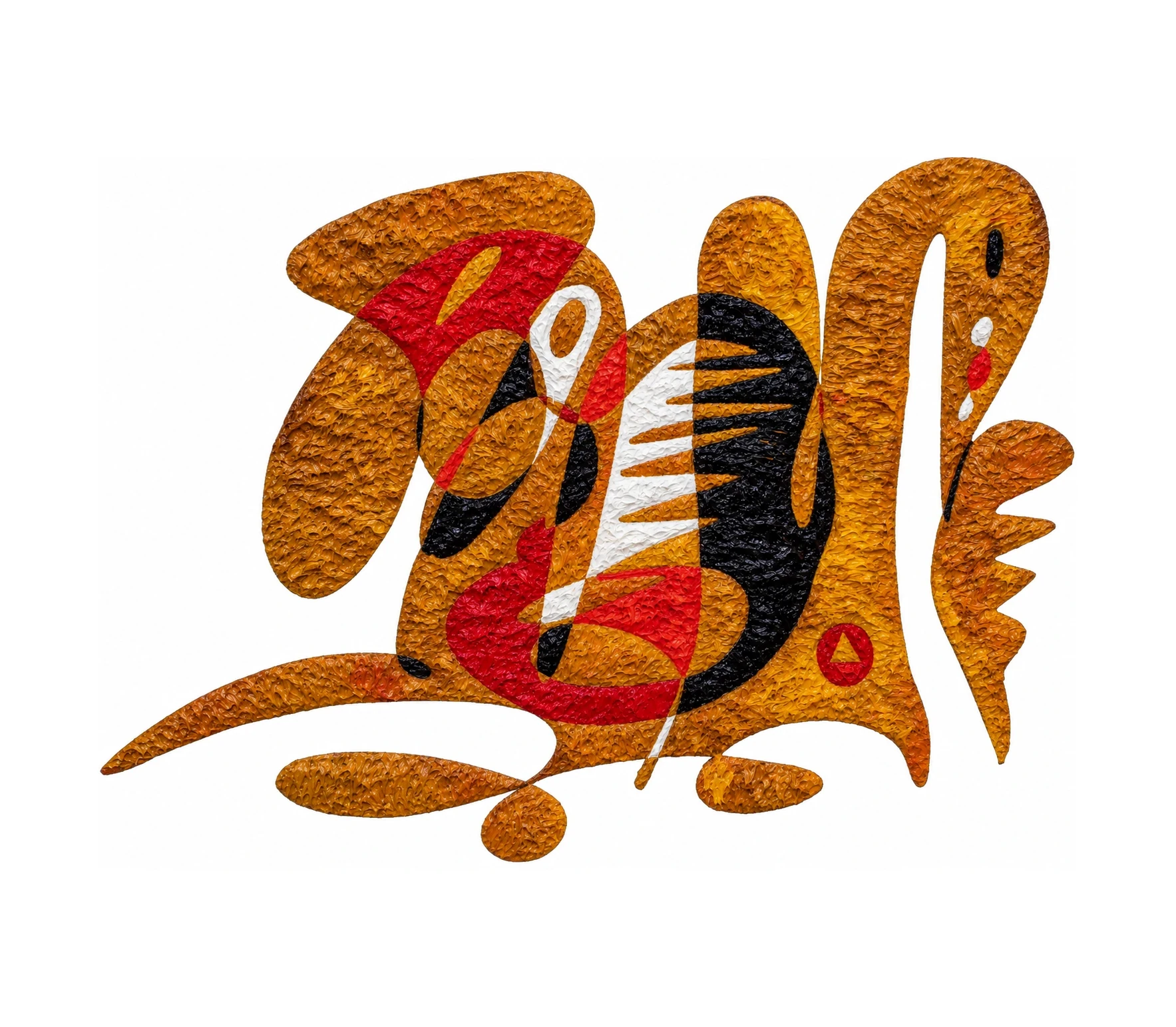 Bhutan artwork by Gheorghe Virtosu from the Art of the World series