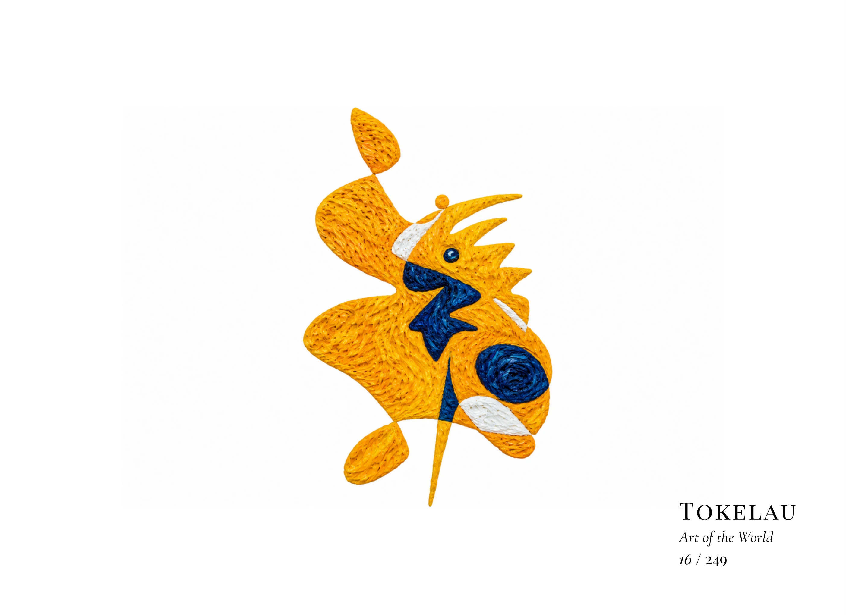 Kunstwerk über Tokelau von Gheorghe Virtosu aus der Serie Art of the World
