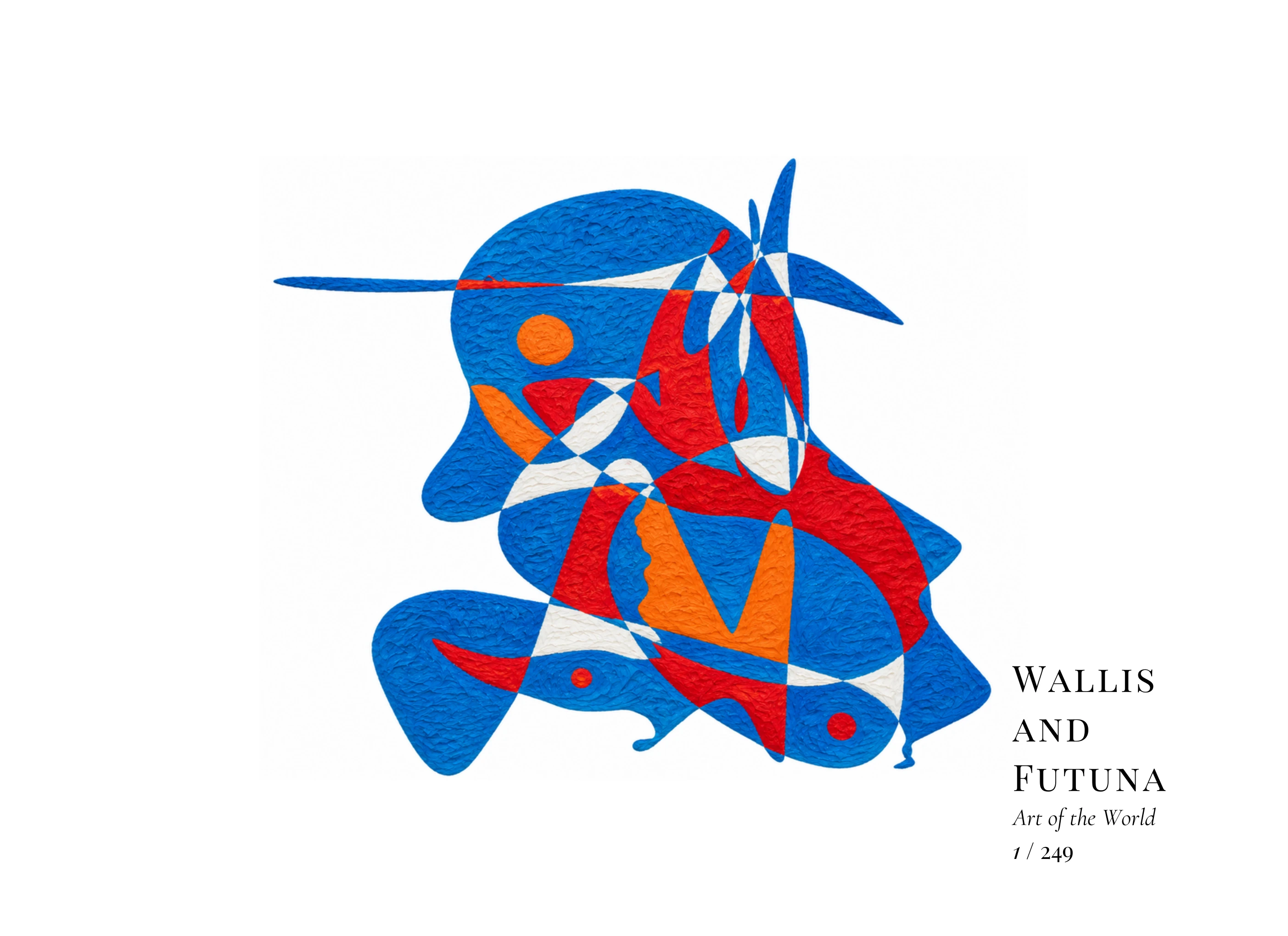 Kunstwerk über Wallis und Futuna von Gheorghe Virtosu aus der Serie Art of the World
