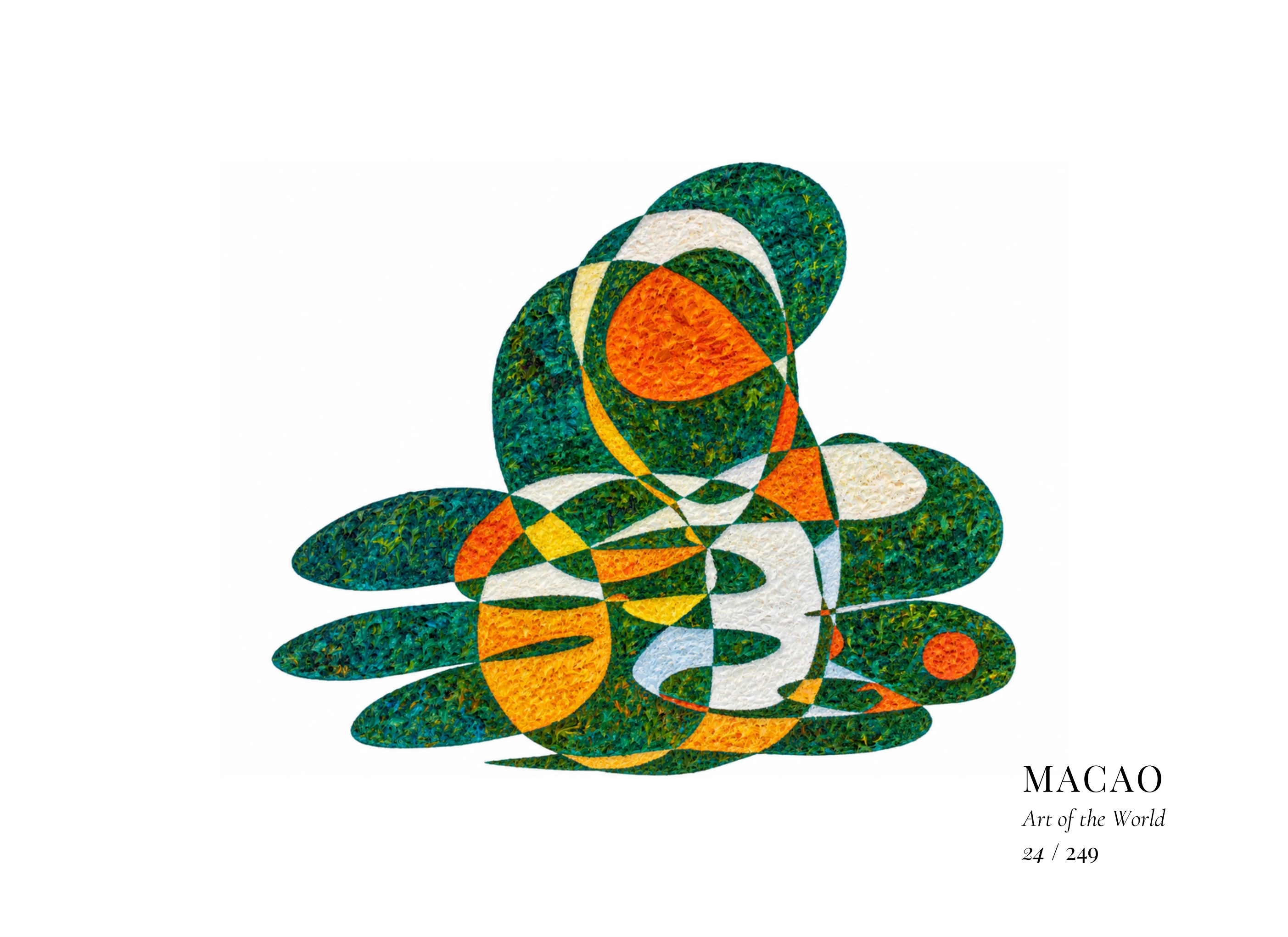 Kunstwerk über Macau von Gheorghe Virtosu aus der Serie Art of the World