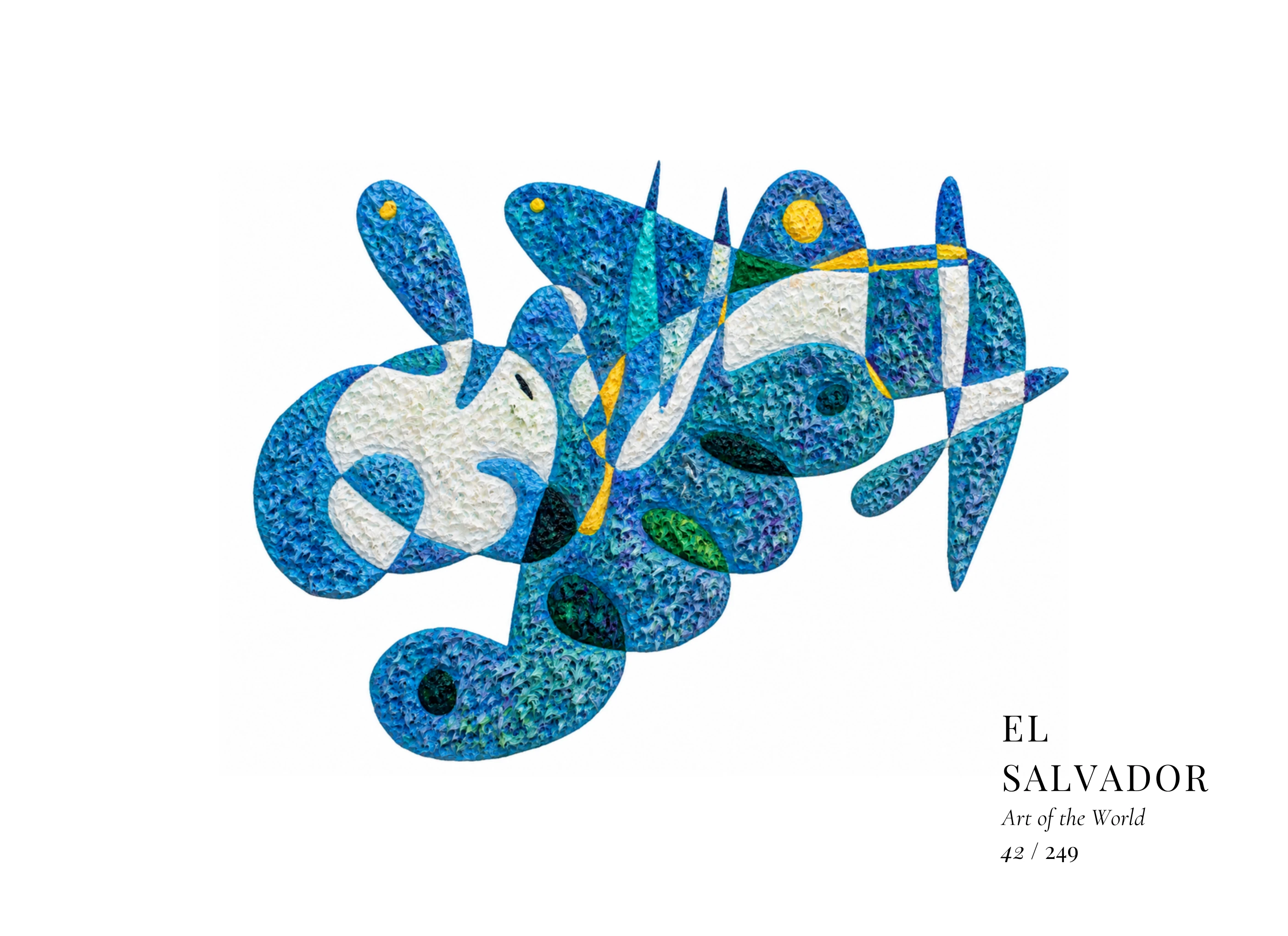 Kunstwerk über El Salvador von Gheorghe Virtosu aus der Serie Art of the World