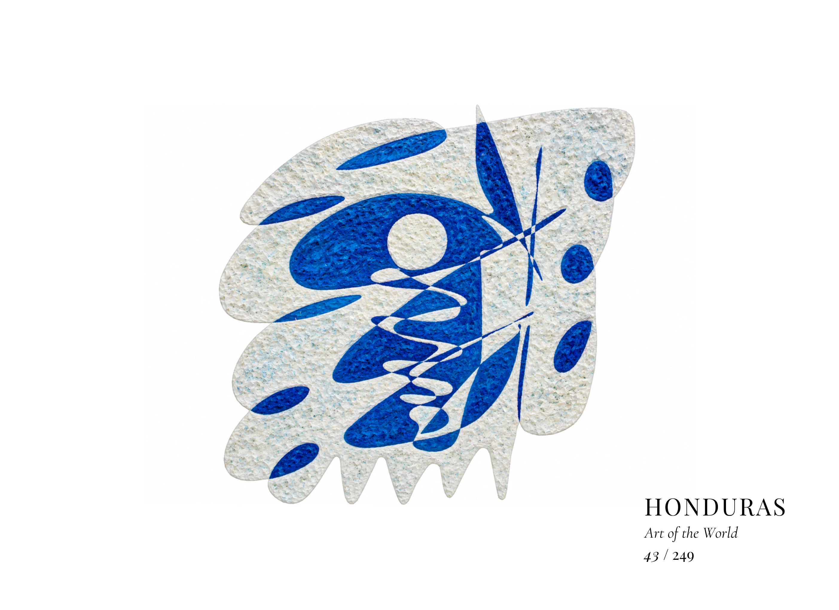Kunstwerk über Honduras von Gheorghe Virtosu aus der Serie Art of the World