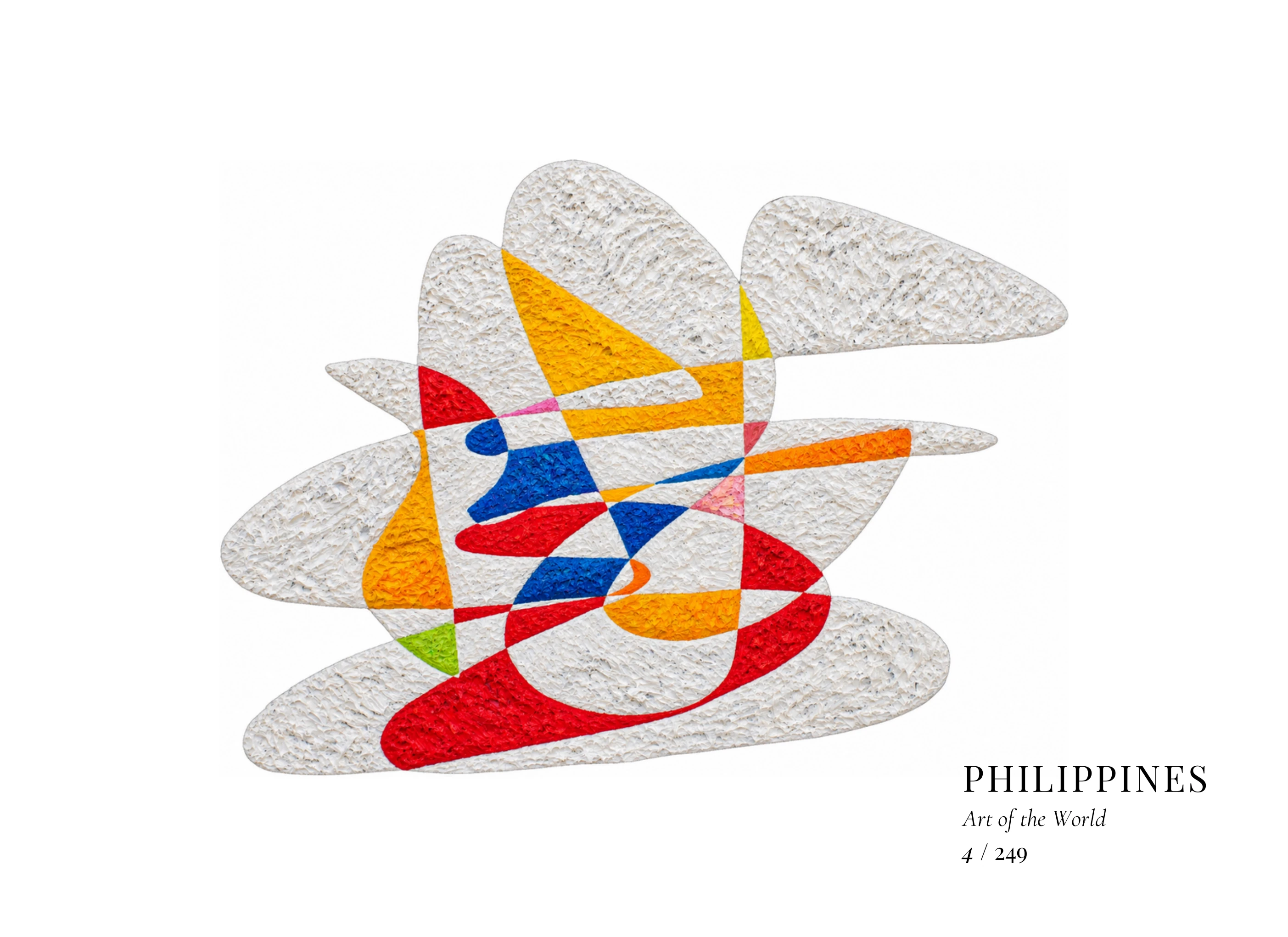Kunstwerk über Philippinen von Gheorghe Virtosu aus der Serie Art of the World