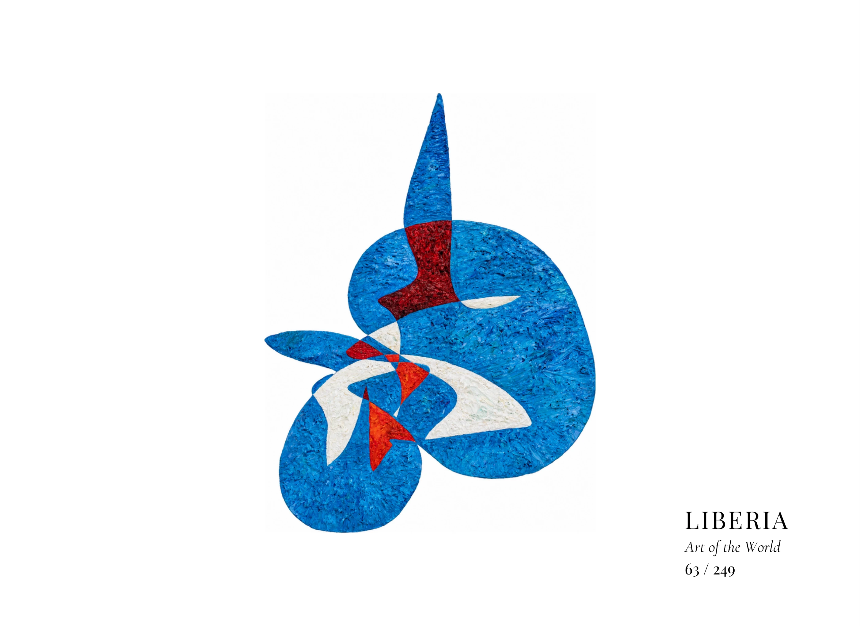 Kunstwerk über Liberia von Gheorghe Virtosu aus der Serie Art of the World